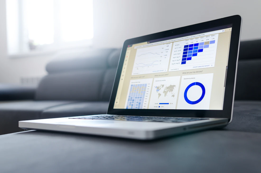 Modern redesigned dashboard interface
